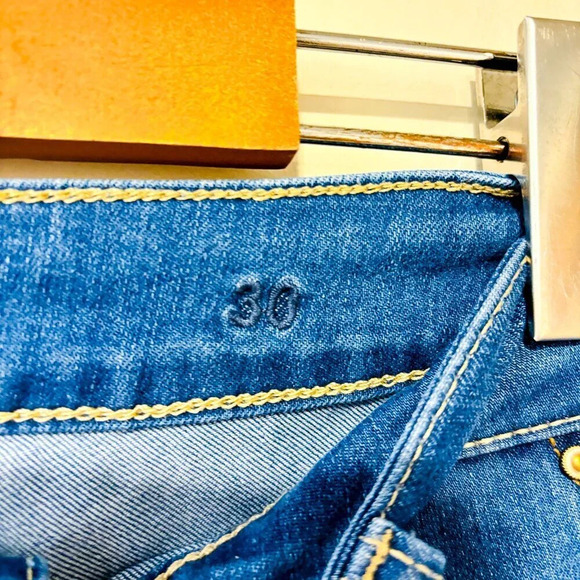 CREAM Blue Straight-Leg Denim Jeans | Size 30 * - Picture 5 of 8